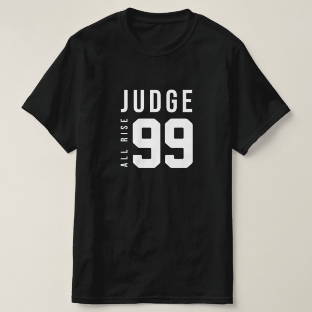 Camiseta Julgue Todos se Levantam 99 (Frente do Design)