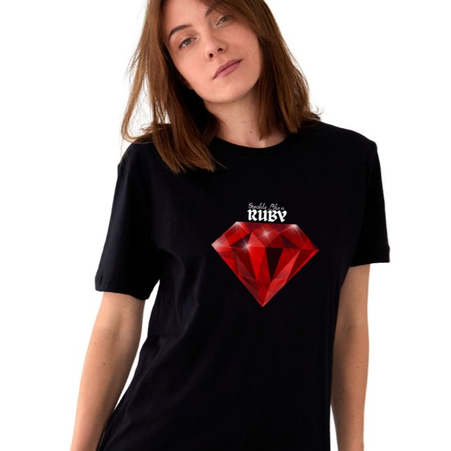 Camiseta Julho Aniversário Ruby (Criador carregado)