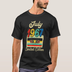 Camiseta Julho de 1967 55º aniversário 55 anos