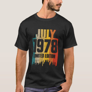 Camiseta Julho de 1978 Edição 45