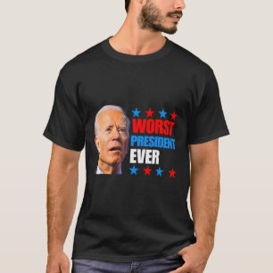 Camiseta Julho Trump 2024 Pior Presidente Eleitoral Eterno
