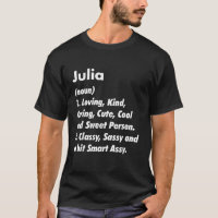 Julia Definition Personalised Funny Birthday Gift