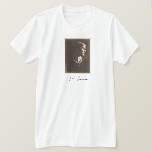 Camiseta Julia Margaret Cameron: Sra Herbert Duckworth (Frente do Design)