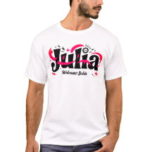 Camiseta Julia Nome – Camiseta Personalizada Estil