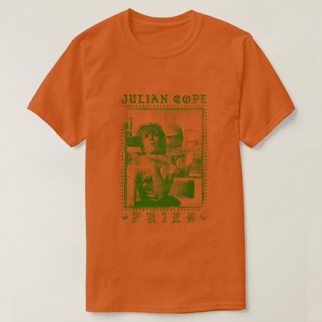 Camiseta Julian Cope Fried Original Punksthetic Design (Frente do Design)
