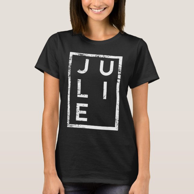 Camiseta Julie Minimalismo (Frente)