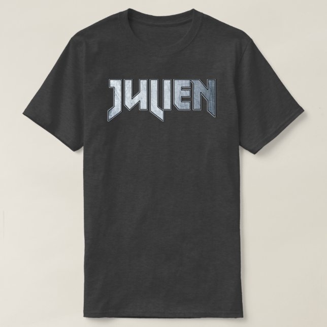Camiseta Julien Heavy Metal (Frente do Design)