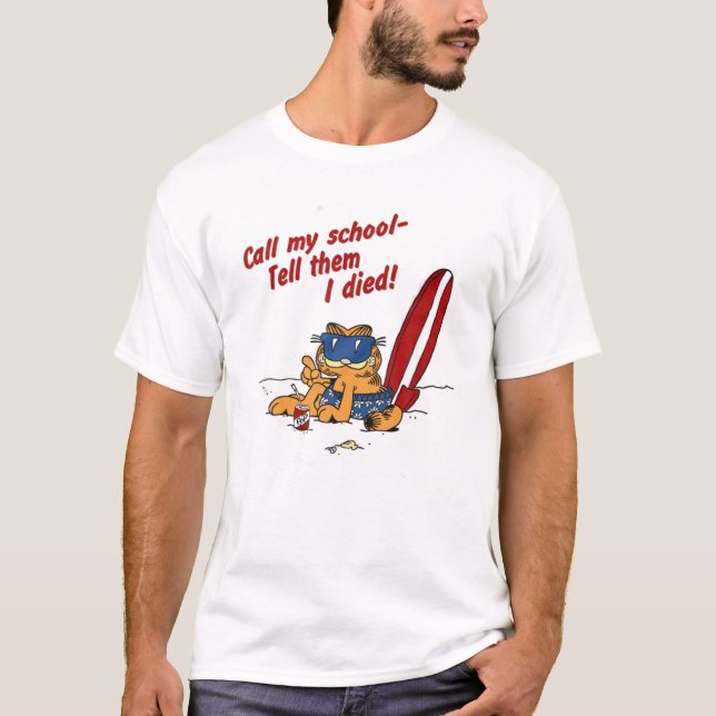 Camiseta Julietee Carton Ligue Para A Minha Escola Diga Que (Frente)