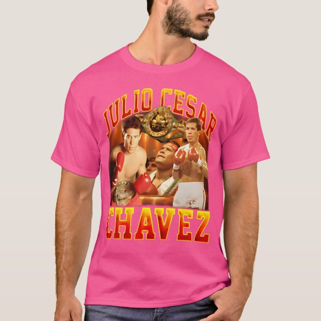 Camiseta Julio Cesar Chávez O César Do Boxing (Frente)