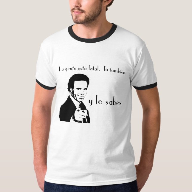 Camiseta Julio Iglesias (Frente)
