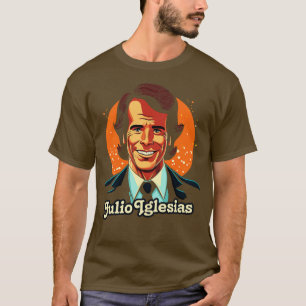 Camiseta Julio Iglesias Retro Style Fan Design