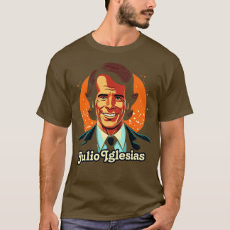 Camiseta Julio Iglesias Retro Style Fan Design