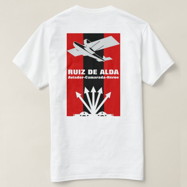 CAMISETA JULIO RUIZ DE ALDA (Verso do Design)