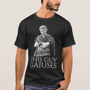 Camiseta Julius Caesar Ancient Roman History Memória Esta C