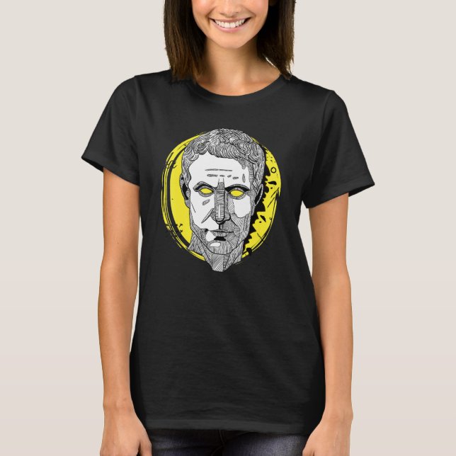 Camiseta Julius Cesar Roman Empire History Buff Tee (Frente)
