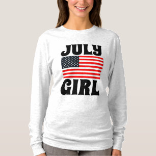 Camiseta JULY BIRTHDAY GIRL T-Shirts