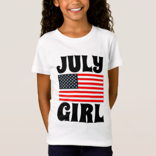Camiseta JULY BIRTHDAY GIRL T-Shirts
