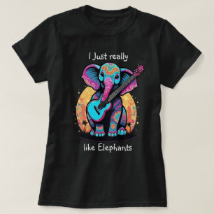 Camiseta Jumbo Jam Harmonioso Eu gosto muito de elefante