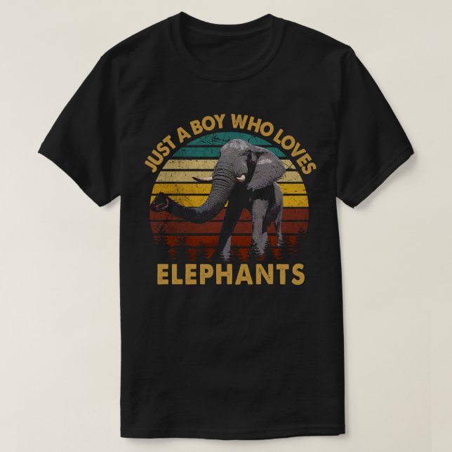 Camiseta Jumbo Joy Elephant Dreams Trendy Tee for Wildlife (Frente do Design)