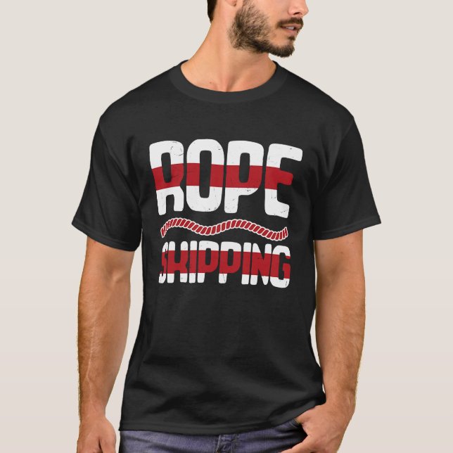Camiseta Jump Rope Jumping Skipping Roping Jumprope  4 (Frente)