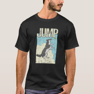 Camiseta Jump Sheepdog Border Collie Premium