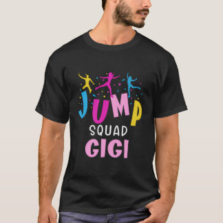 Camiseta Jump Squad Gigi Festa de Trampoline Correspondente