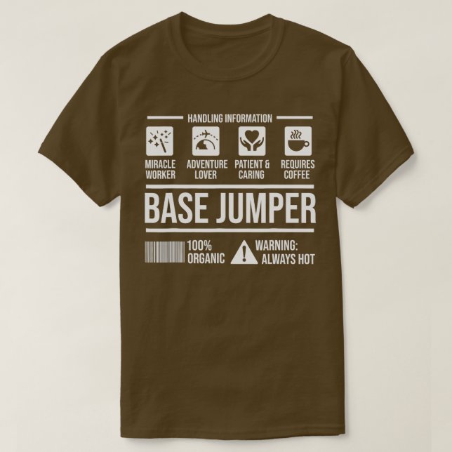 Camiseta Jumper Base do Pulso Base de Emperramento Base 26 (Frente do Design)