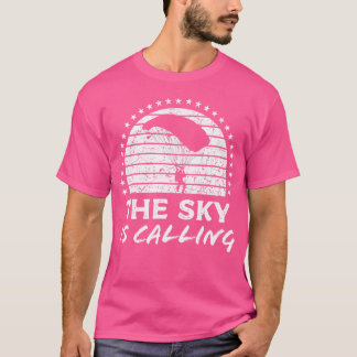 Camiseta Jumper do Paraquedista do Skydiving Retroativo do