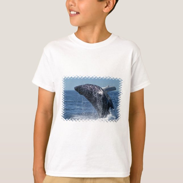 Camiseta Jumping Humpback Whale Sweet (Frente)