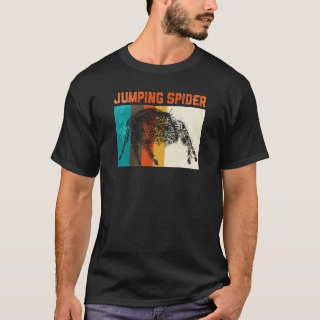 Camiseta Jumping Spider Animal Swea (Frente)