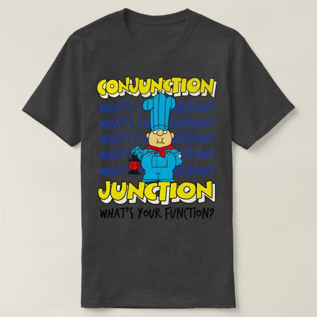 Camiseta Junção Conjunção (Frente do Design)