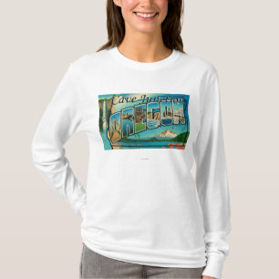 Camiseta Junção da caverna, Oregon - grandes cenas da let