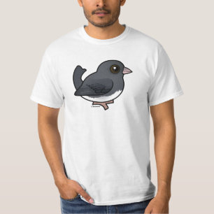 Camiseta Junco de olhos escuros (de cor ardente)