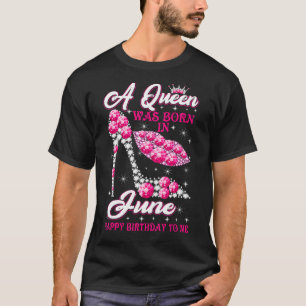 Camiseta June Birday Women's Party Diamond Kiss High