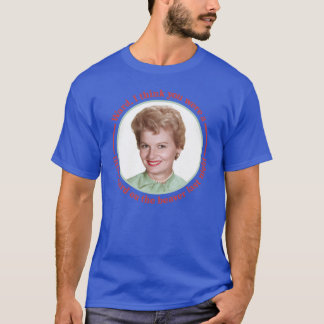 Camiseta June Cleaver Dura Com O Beaver Deixando O Beaver