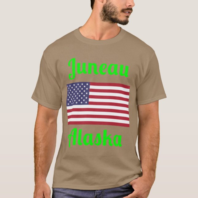 Camiseta Juneau Alasca Estampas Elegantes2 (Frente)