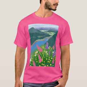 Camiseta Juneau Alaska - Resplendor