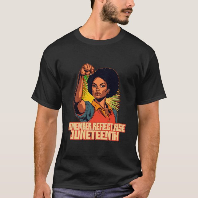 Camiseta Junenth 1865 Lembrar Refletir Subir Celebrar Junen (Frente)