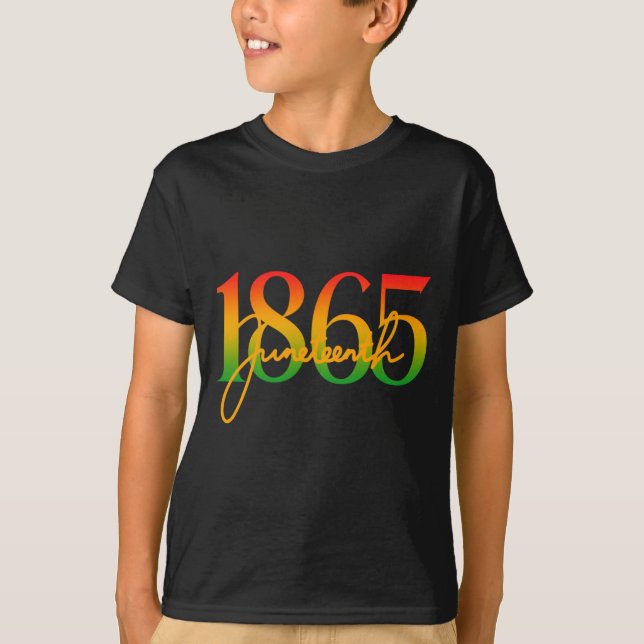 Camiseta junenth 2024 dom para toda a história negra (Frente)