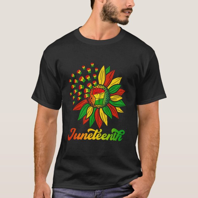 Camiseta Junenth Afro-Americano Junho de 1865 (Frente)