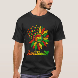 Camiseta Junenth Black African American June 1865