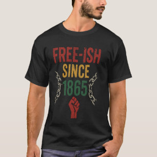 Camiseta Juneteenth 1865 Merch Black People Liberd