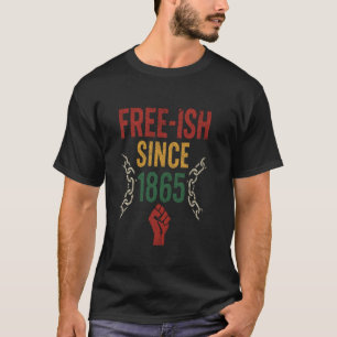 Camiseta Juneteenth 1865 Merch Pessoas Negras Ema 