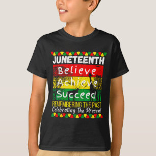 Camiseta Juneteenth é dia da independência orgulho negro me