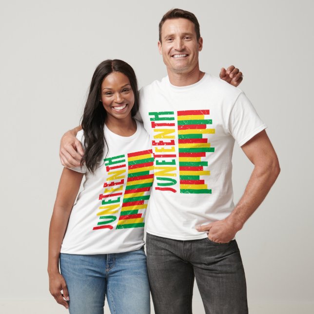 Camiseta Juneteenth - História Negra (Unissex)