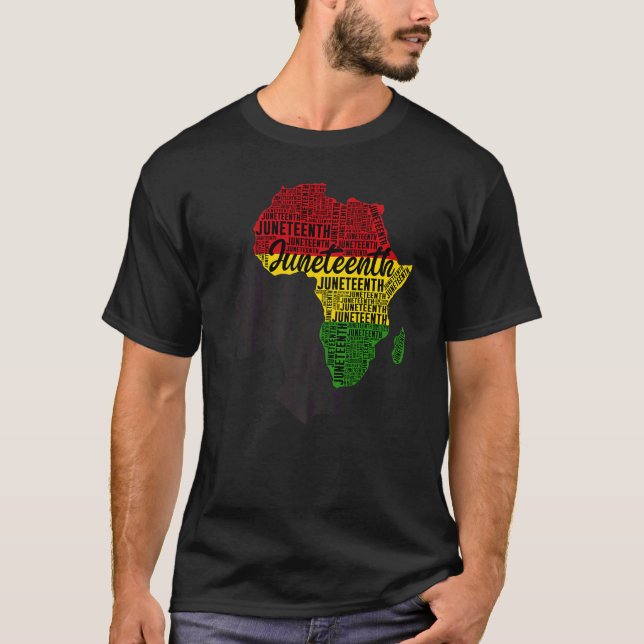 Camiseta Juneteenth Is My Independence Day Black Freedom 18 (Frente)