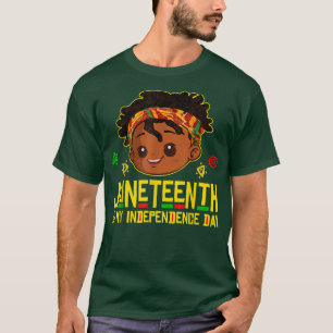 Camiseta Juneteenth is My Independence Day Black Kids Boys