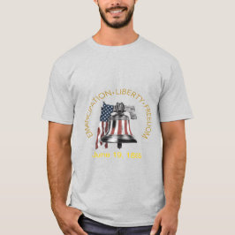 CAMISETA JUNETEENTH LIBERTY BELL