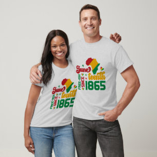 Camiseta Juneteenth Livre-ish Desde 1865 - História Negra