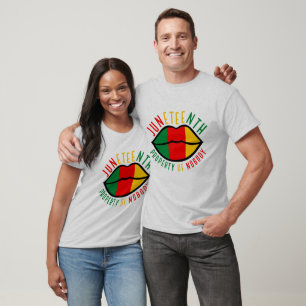 Camiseta Juneteenth Propriedade de Ninguém - História Negra